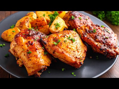 Diese Hähnchenschenkel möchte man jede Woche kochen – Comfort Food, von dem alle begeistert sind!