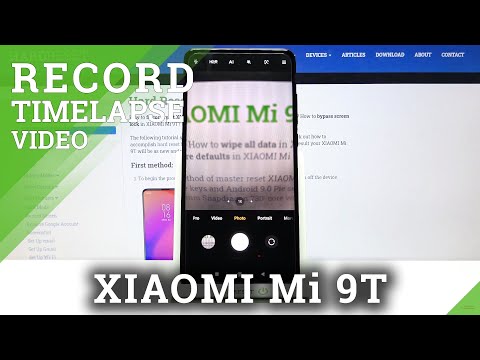 Xiaomi Mi 9T - How to Record Timelapse