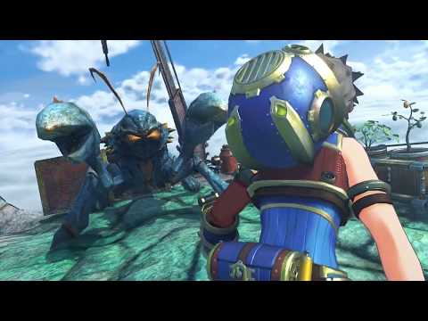 A Boy and the Sea . Cutscene . Xenoblade Chronicles 2 .