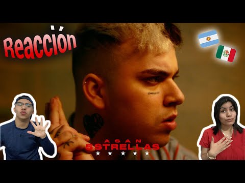 MEXICANOS REACCIONAN 🇲🇽🇦🇷II ASAN - 5strellas (Official Video) ⭐️⭐️⭐️⭐️⭐️