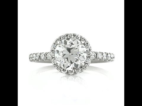 Mark Broumand -  2.41ct Old European Cut Diamond Engagement Ring