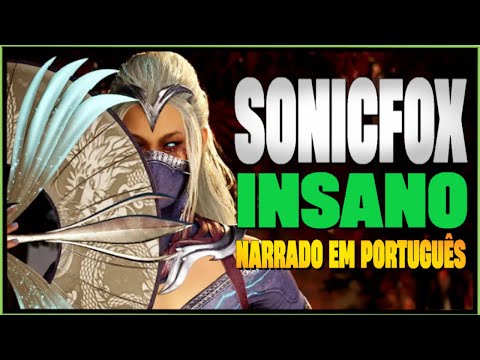 SONICFOX vs FAYSALKOMBAT (MELHOR KITANA DO CAMP) Narrado Em Português MORTAL KOMBAT 1
