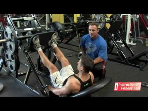 Instructional Fitness - Seated Leg Press