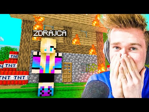 GIRL CHEATED ON US 😨 |  Minecraft Extreme Survival