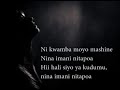 Marioo   Inatosha  Lyrics Video