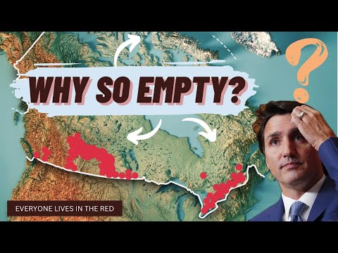 Why 80% of Canada Is Empty(Not just the cold)