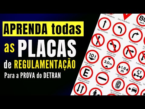 TRAFFIC SIGNS. REGULATION SIGNS. HOW TO DECORATE TRAFFIC SIGNS. DETRAN