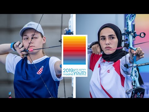 Amanda Mlinaric v Ipek Tomruk – compound junior women gold | World Archery Youth Championships 2019