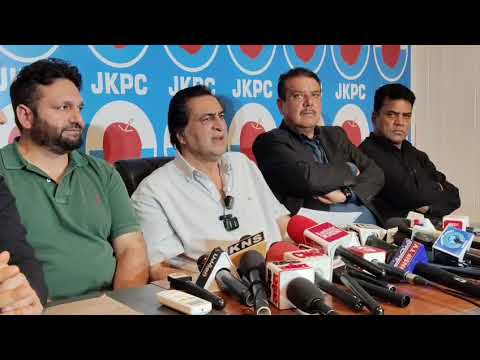 People's Confrence President Sajid Gani Lone slams Mehbooba Mufti led PDP   Watch a press conference