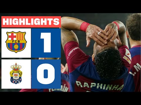Resumen de Barcelona vs Las Palmas Matchday 30