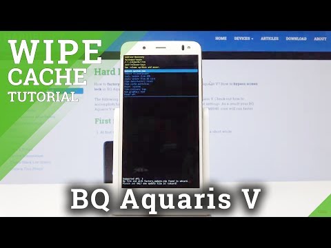 How to Wipe Cache Partiton in BQ Aquaris V