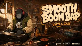 Smooth 90s Boom Bap Beat | Old School Hip Hop Instrumental with Vinyl Scratches