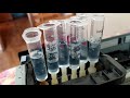 Промывка принтера Epson L800, прочистка печатающей головки, СНПЧ