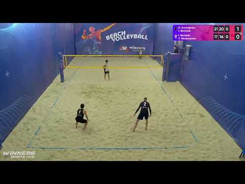 14:00 D. Svyrydenko / I. Skrynnik - I. Horiaiev /Y. Yevdokymov 30.12.2022 | Winners Beach Volleyball