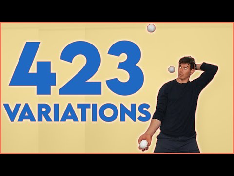 Create your own juggling trick variations with 423 | 3 Ball Juggling Tutorial
