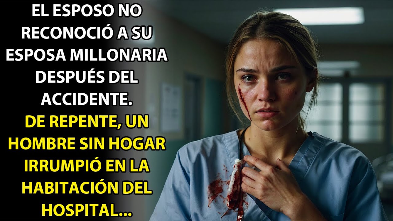 EL ESPOSO NO RECONOCIÓ A SU ESPOSA MILLONARIA DESPUÉS DEL ACCIDENTE QUE HABÍA SIDO PLANEADO...