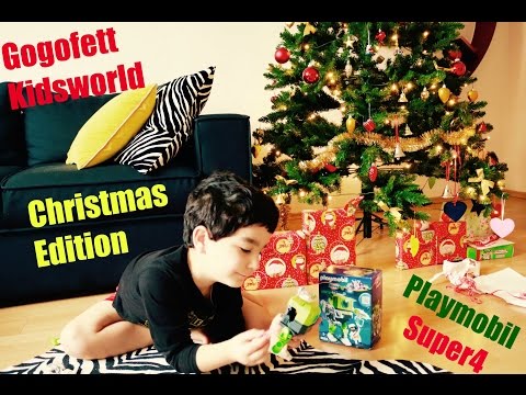 Unboxing Playmobil Super 4 Cleano Roboter (6693) by Gogofett - Kidsworld - Christmas Edition
