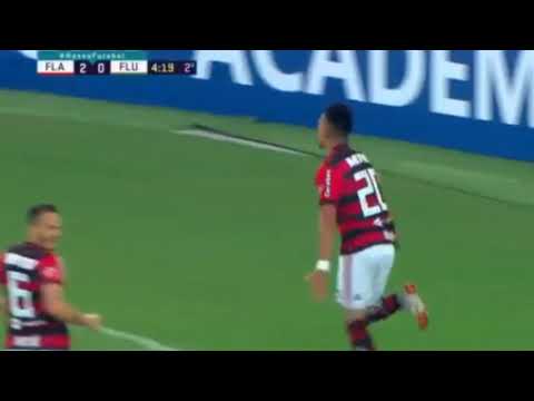 Flamengo 3 x 0 Fluminense - 2° Gol de Uribe | Brasileirão 2018 (HD)