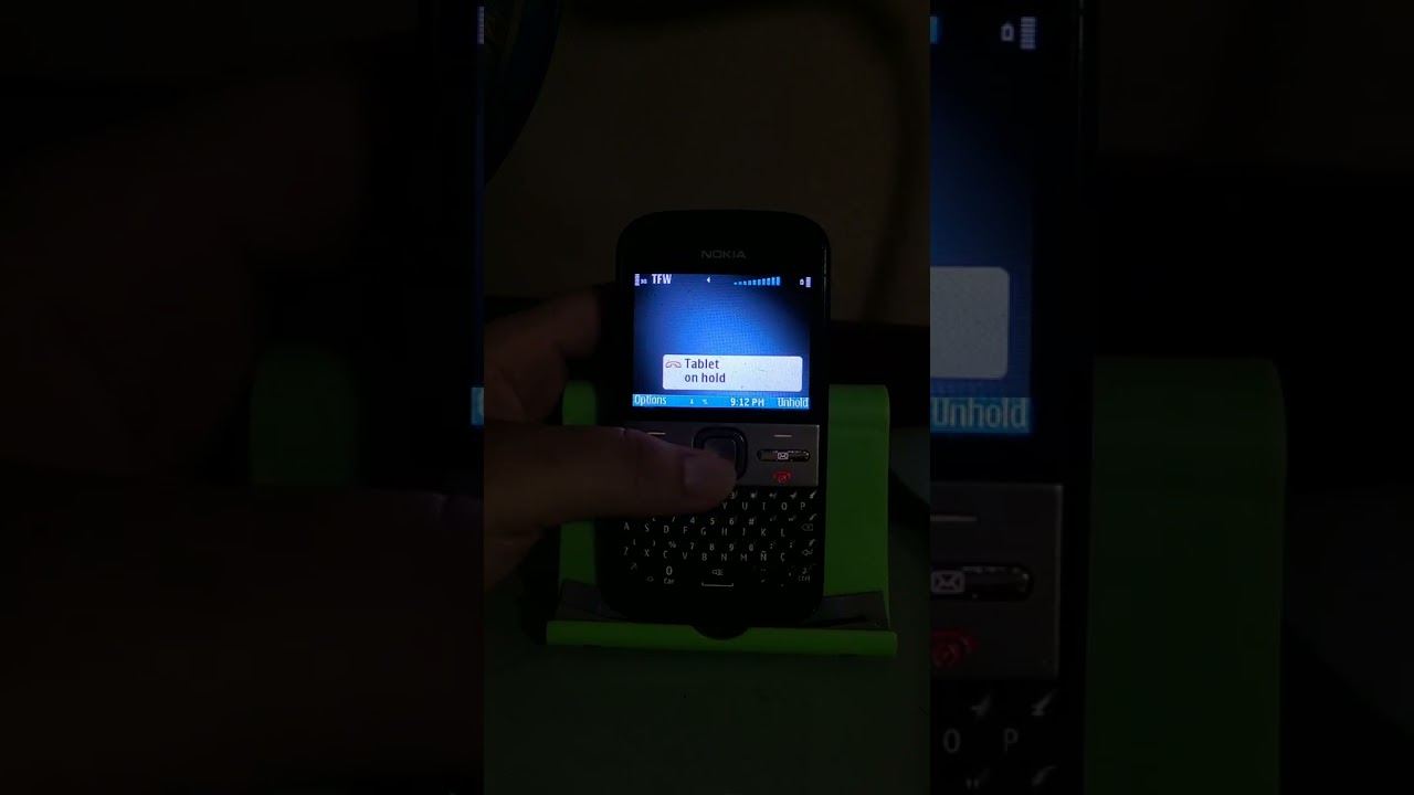 Nokia E5 incoming call (With ID)