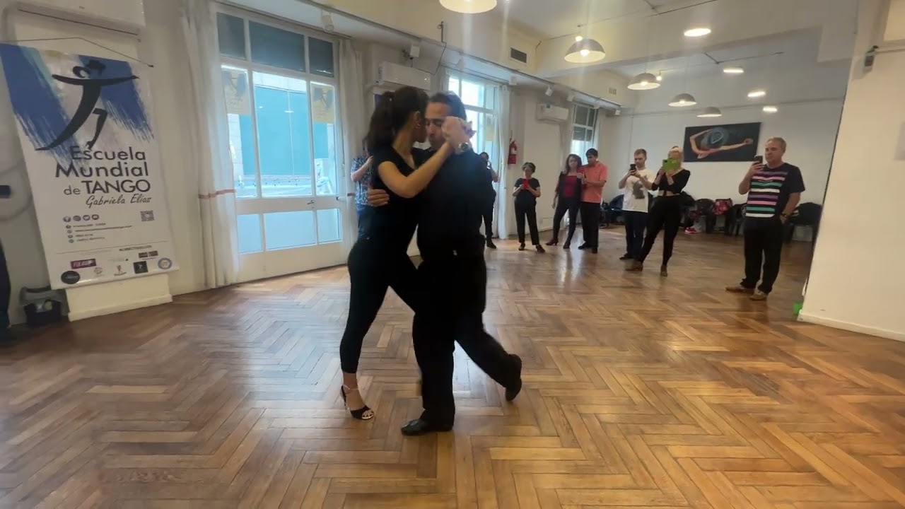 Gustavo Rosas. Clase de Tango en la Escuela Mundial.SEPTIEMBRE 2023.Bs AS.ARG.
