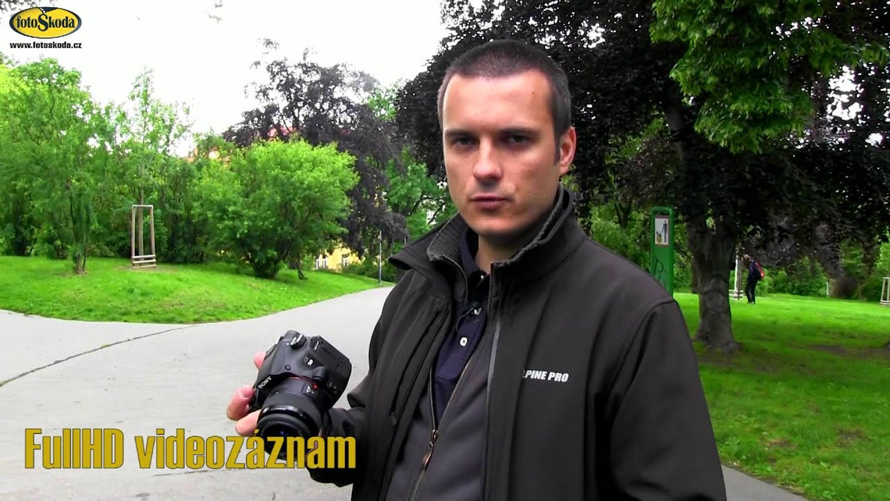 YouTube video - SONY ALPHA SLT-A58 - prezentace .