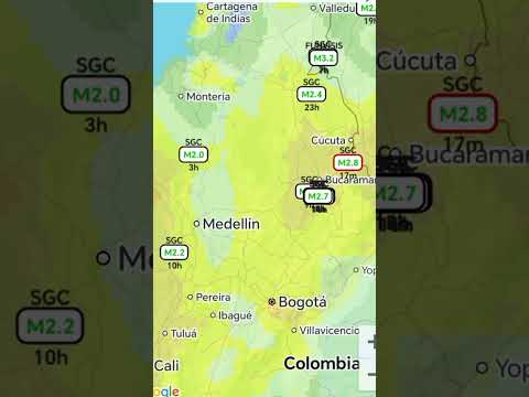 Alerta SISMO Magnitud 2.8  773 km Toledo al norte Santander Colombia  #noticias #sismo #ultimahora
