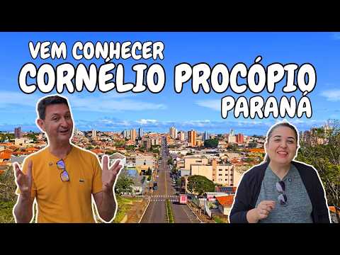 CORNÉLIO PROCÓPIO PR - Vem conhecer! O que fazer? Como é a cidade 301/399 do Projeto? Video 4K