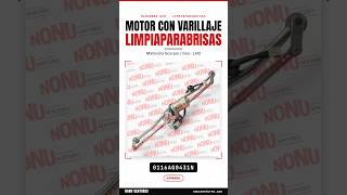 YouTube video thumbnail: Motor de Limpiaparabrisas con Varillaje LHD (Español) — Scorpio y Goa Mahindra spare parts — Nonu Ventures