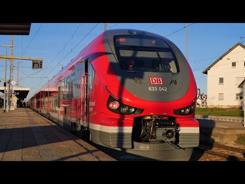 PESA Link von DB Regio Allgäu Schwaben, Vorstellung und Impressionen vom Innenraum , BR633, BR632