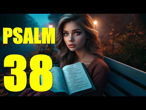 Psalm 38 Reading: Finding Comfort in Times of Affliction (With words - KJV)