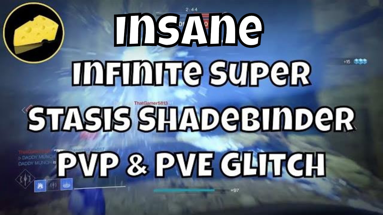 Infinite Super INSANE Warlock Stasis Shadebinder Glitch PVP & PVE Trials Doomed - YouTube