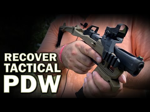 The BEST PDW Brace For Your Glock: Recover Tactical 20/20N