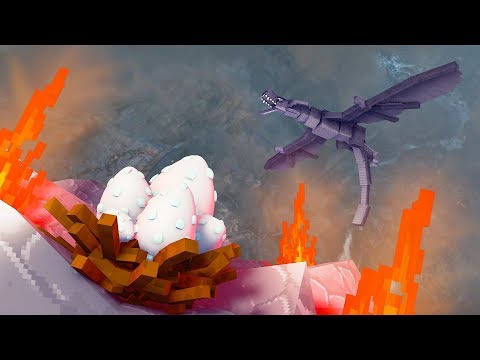 Minecraft: NINHO DO DRAGÃO PROIBIDO ! - COMO TREINAR SEU DRAGÃO Ep.19