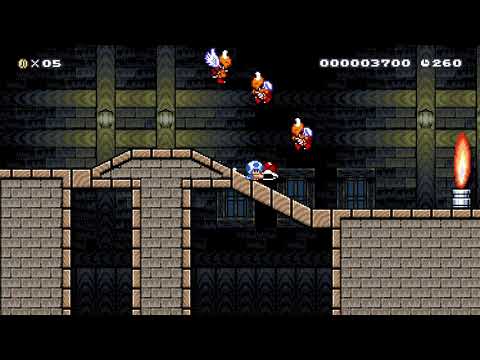 Oil Drum Alley DKC by SoulDeath ~ World Record! - Super Mario Maker 2 - No Commentary 1ca