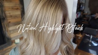 Natural Highlight Retouch || Hair Tutorial