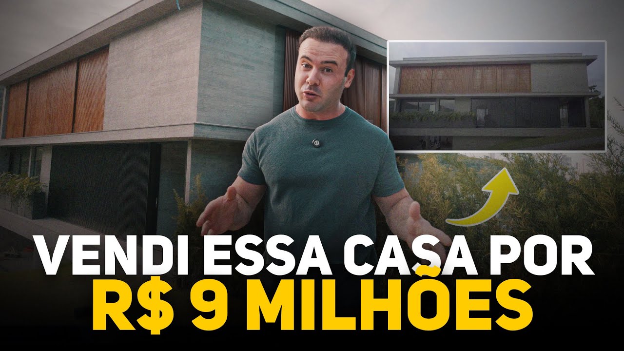 Conheça a casa que construí e vendi por 9 milhões
