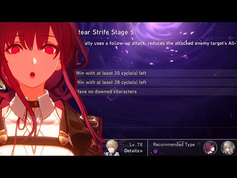 Memory of Chaos 5 first half with Kafka and Fire MC only