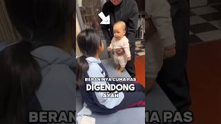 Download lagu This Baby is Brave When Carried by His Father🤣 mp3 Download lagu This Baby is Brave When Carried by His Father🤣 mp3