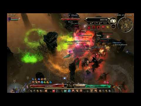 Grim Dawn: 2H ranged Guttripper Warder (waves 150-170)