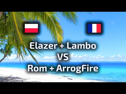 Elazer + Lambo VS Rom + ArrogFire - ZvP - WardiTV Archon Tournament - polski komentarz