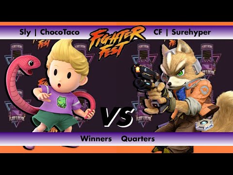 Flynn's Arcade Fighter Fest 5 Winners Quarters - Sly | ChocoTaco VS CF | Surehyper Super Smash Bros