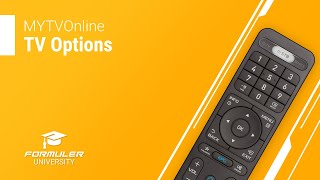 MYTVOnline Lock and Favorite Channels