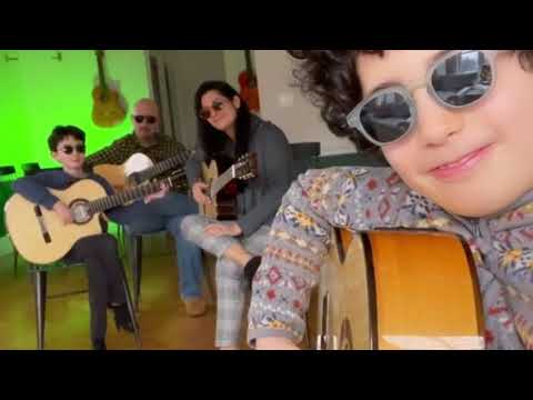 TOP Guitar Performance Compilation by this Amazing Musically Gifted Family Quarantined Quartet