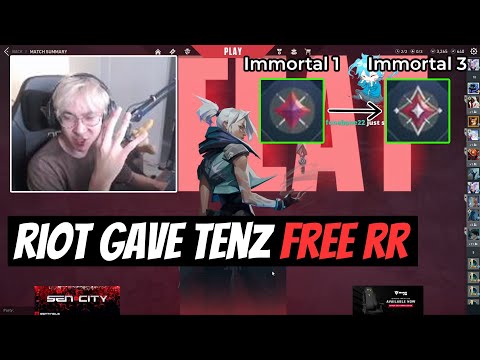 TenZ LOST the Game but got Double Rankup INSTANTLY