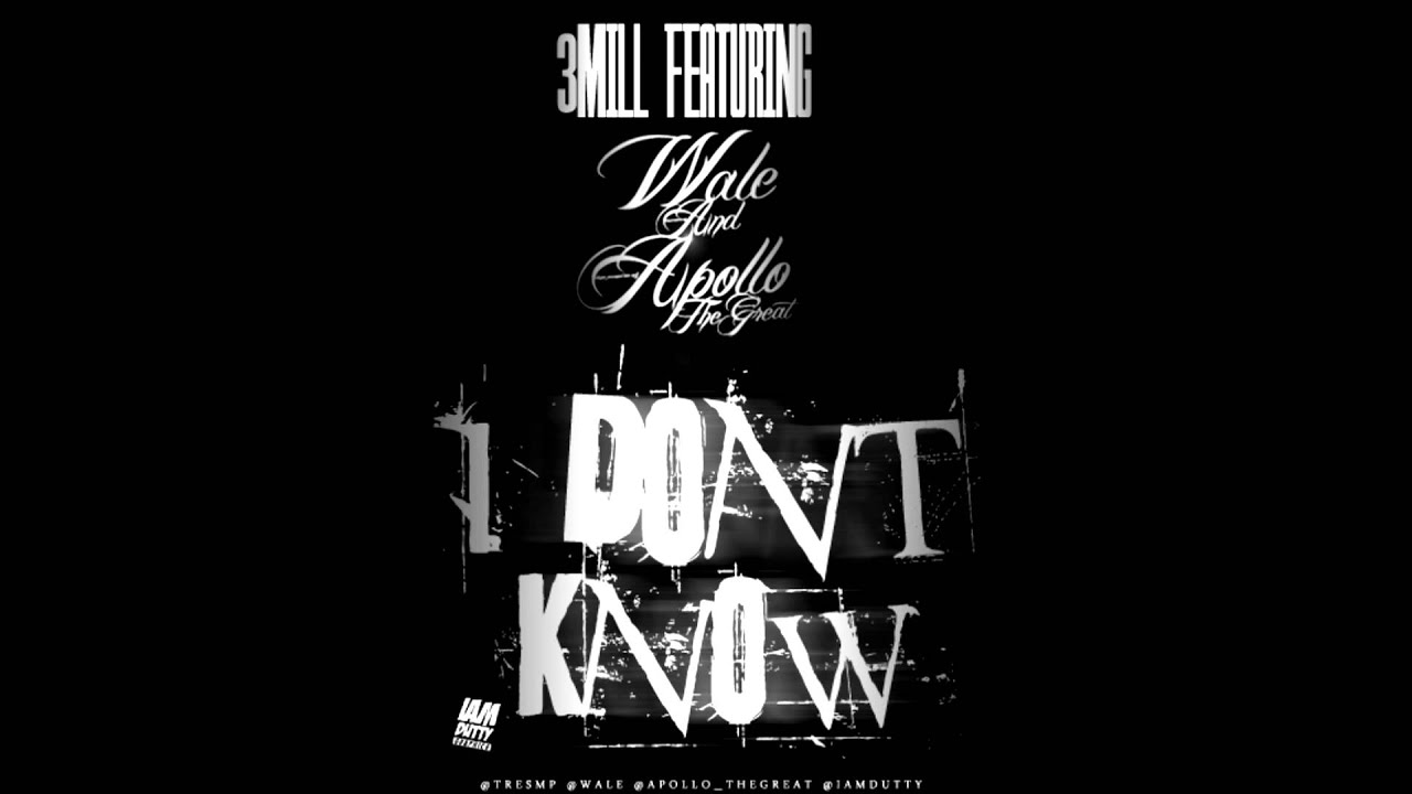 3 Mill Productions Presents: Wale & Apollo Ali - 