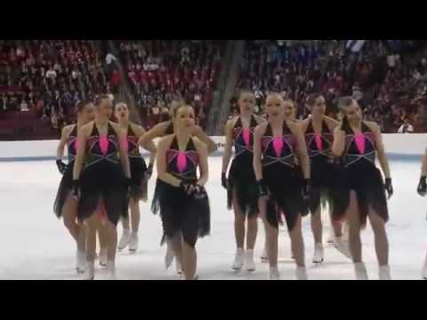 2013 World Synchronized Skating SP 4 Team Finland 1