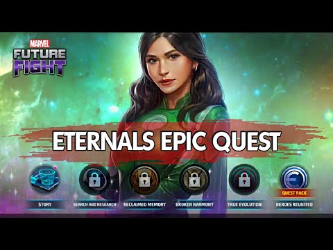 Eternals Epic Quest Story Completed - MARVEL Future Fight