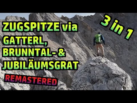 Zugspitze via Gatterl, Brunntalgrat & Jubiläumsgrat - die "3 in 1" Tour! (remastered) №343