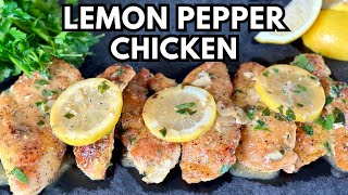 Delicious Juicy Lemon Pepper Chicken Recipe - A Must Try!
