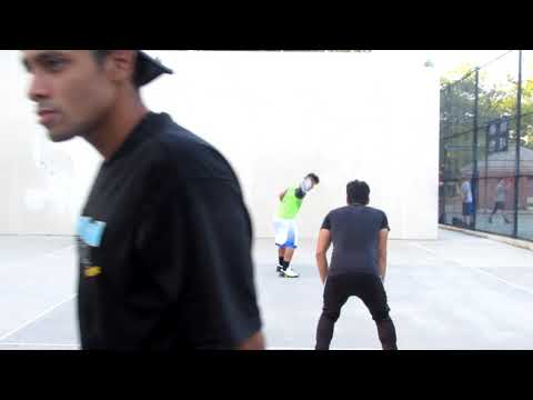 David Velez vs Darren - Pomonok Playground - Singles Handball